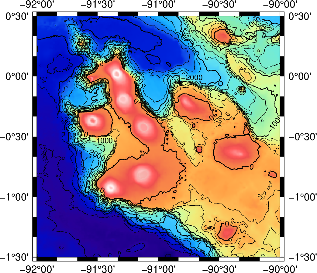 contour map